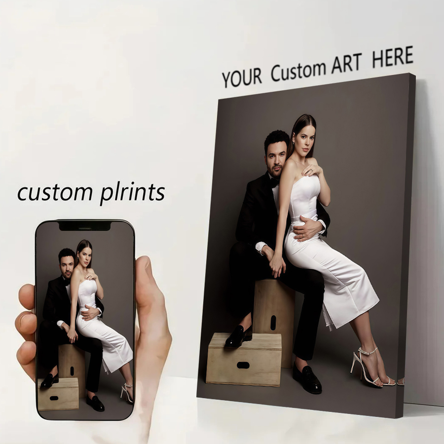 Home Decor Fabric - โปสเตอร์ผ้าแคนวาสพิมพ์ลายตามสั่ง โปสเตอร์อนิเมะ เกม ภาพวาดจากรูปถ่ายของคุณ ของขวัญส่วนตัว ปรับแต่งรูปภาพ