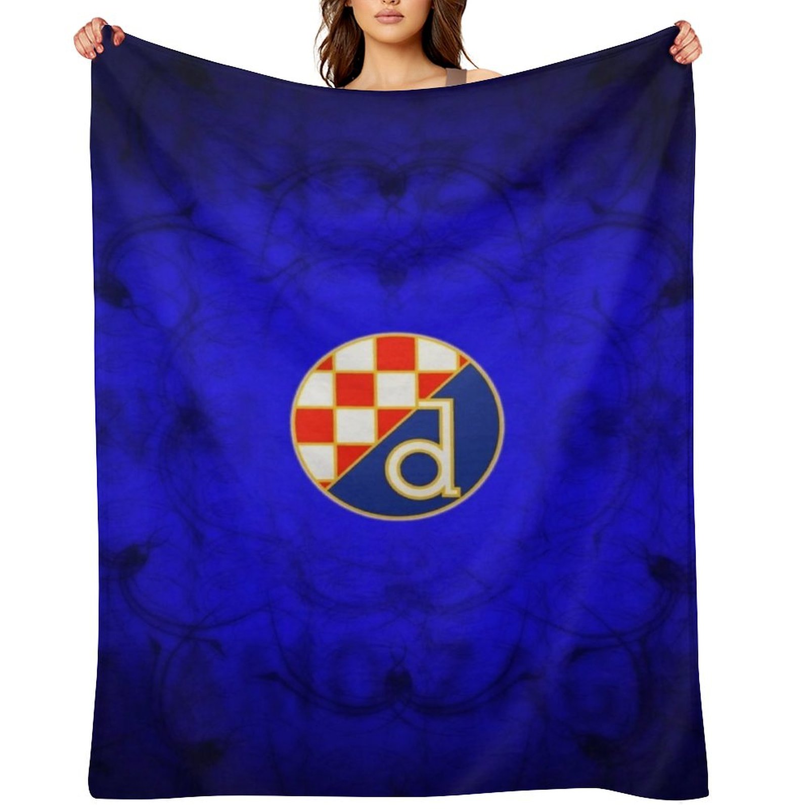 Home Decor Zagreb - GNK ไดนาโม Zagreb โยนผ้าห่มโซฟาตกแต่ง Shaggy ฮาโลวีนผ้าห่ม