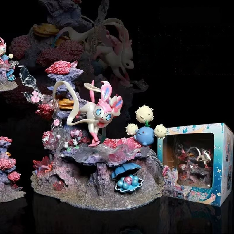 Home Decor Collection - ฟิกเกอร์ Gk Sylveon Shroomish Clamperl Fairy