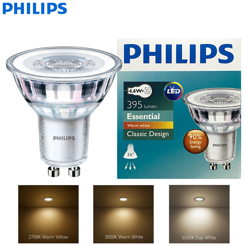 Philips Bulb Led Classic - หลอดไฟ LED Philips GU10 PAR16 Essential