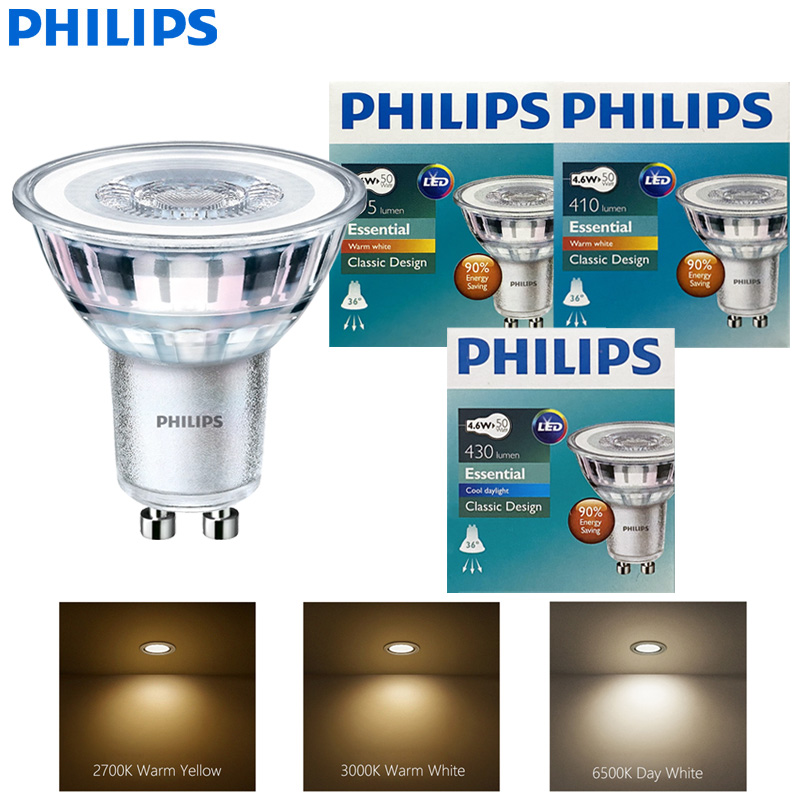 Philips Bulb Led Classic - หลอดไฟ LED Philips GU10 PAR16 Essential