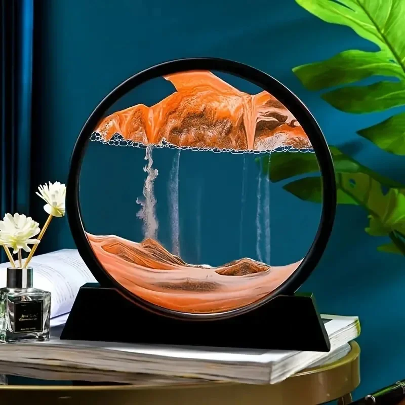 Sand Art Picture - ภาพทรายไหลแบบนาฬิกาทราย ศิลปะทรายเคลื่อนไหว ภาพทรายทะเลลึก งานฝีมือสำหรับตกแต่งสำนักงาน บ้าน ของขวัญขึ้นบ้านใหม่