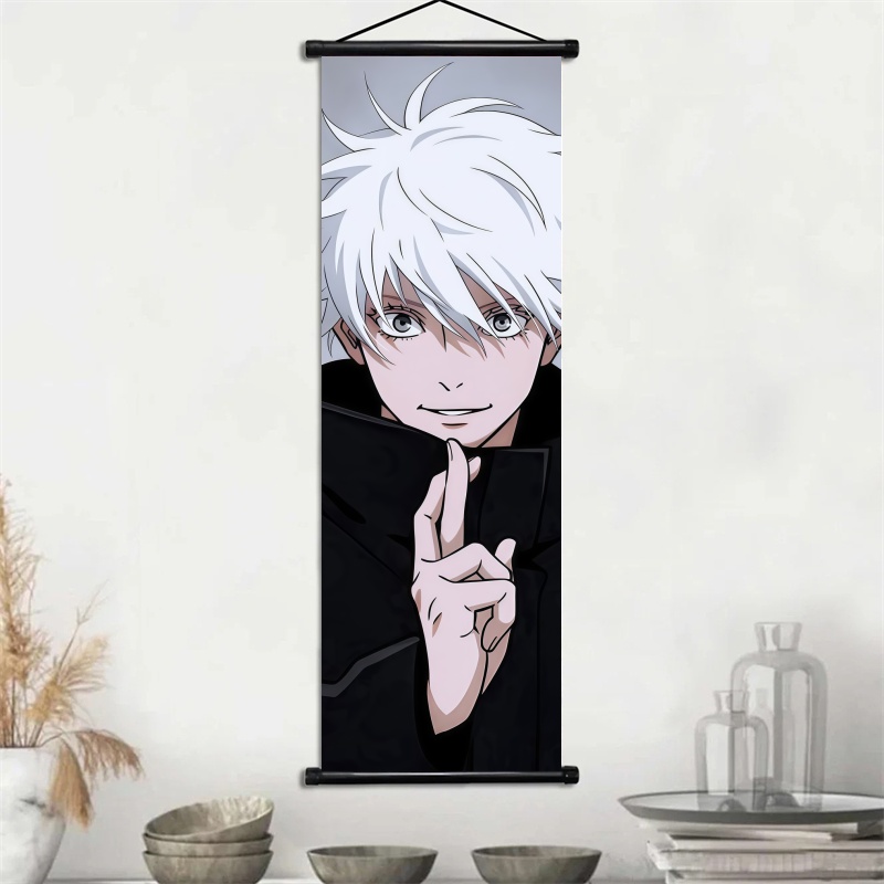 ผ้าแขวนผนังลายอนิเมะ จูจุตสึ ไ - Home Decor Fabric บทวิจารณ์และราคา