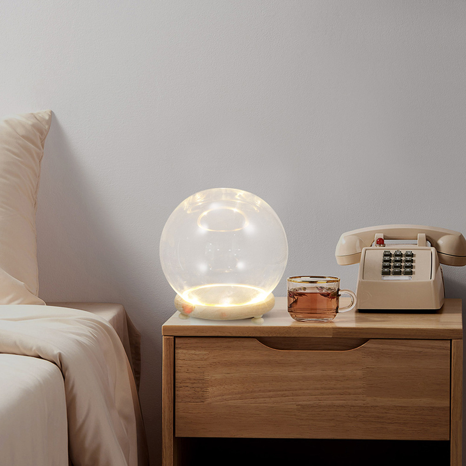 ฝาครอบโดมแก้วใสสำหรับดอกไม้ประ - Home Decor Shop บทวิจารณ์และราคา
