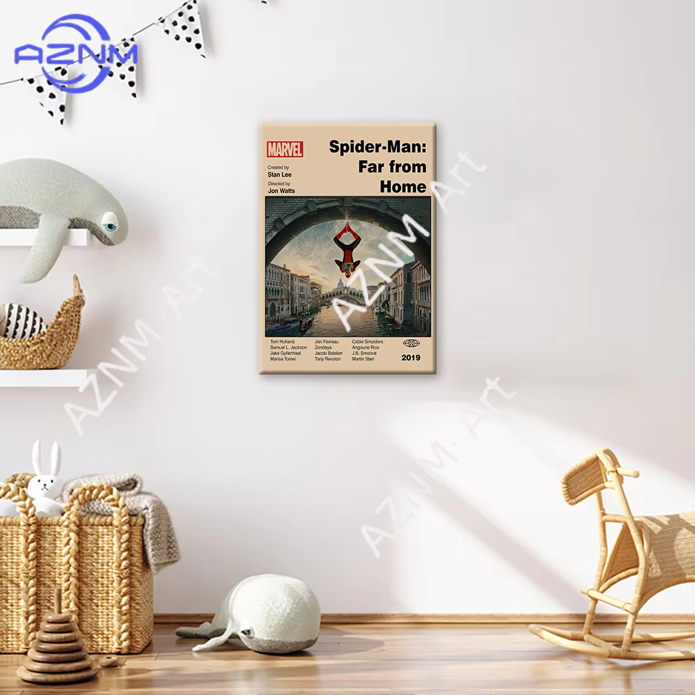 โปสเตอร์มาร์เวลผ้าใบพิมพ์ภาพศิ - Home Decor Xmas บทวิจารณ์และราคา