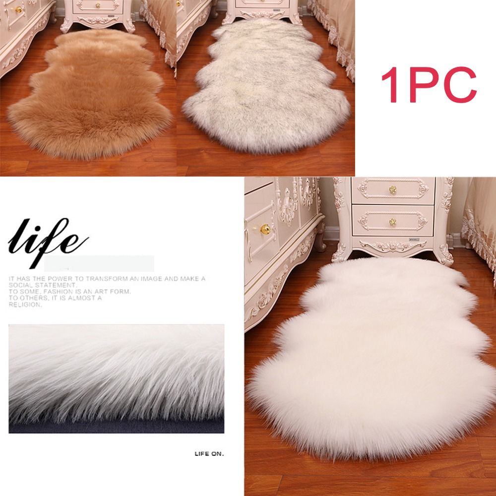 พรมขนสัตว์เทียมกันลื่น นุ่มฟู  - Cowhide Rug Faux บทวิจารณ์และราคา