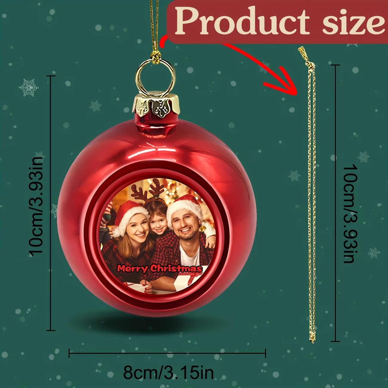เครื่องประดับคริสต์มาสแบบกำหนด - Home Decor Xmas บทวิจารณ์และราคา