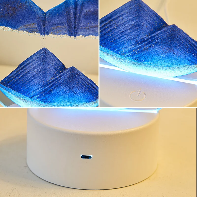 โคมไฟทราย 3 มิติ LED 16 สี ไฟ  - Sand Art Picture บทวิจารณ์และราคา
