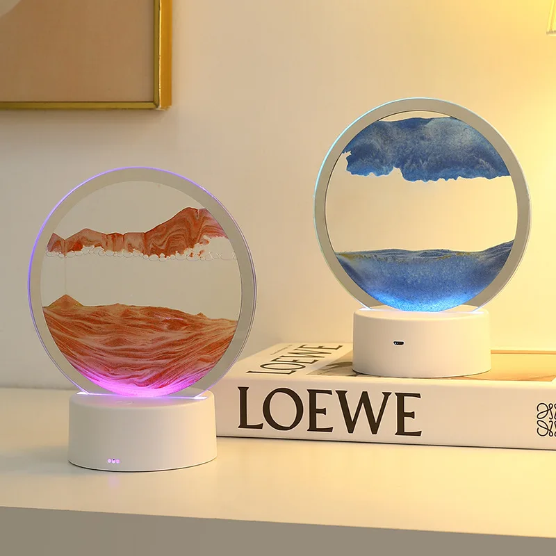 โคมไฟทราย 3 มิติ LED 16 สี ไฟ  - Sand Art Picture บทวิจารณ์และราคา