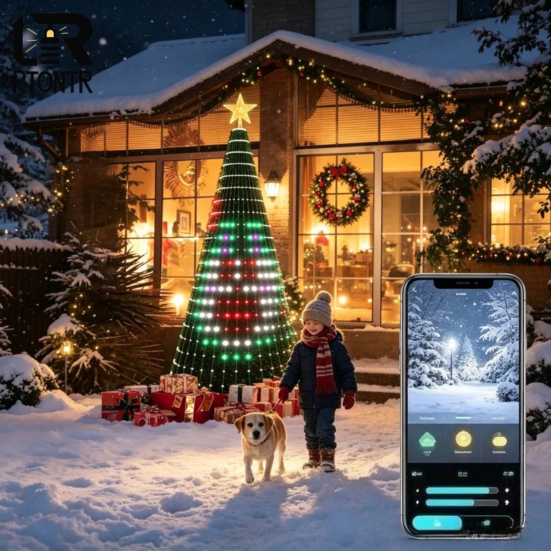ไฟประดับต้นคริสต์มาสรูปดาว RGB - Home Decor Xmas บทวิจารณ์และราคา