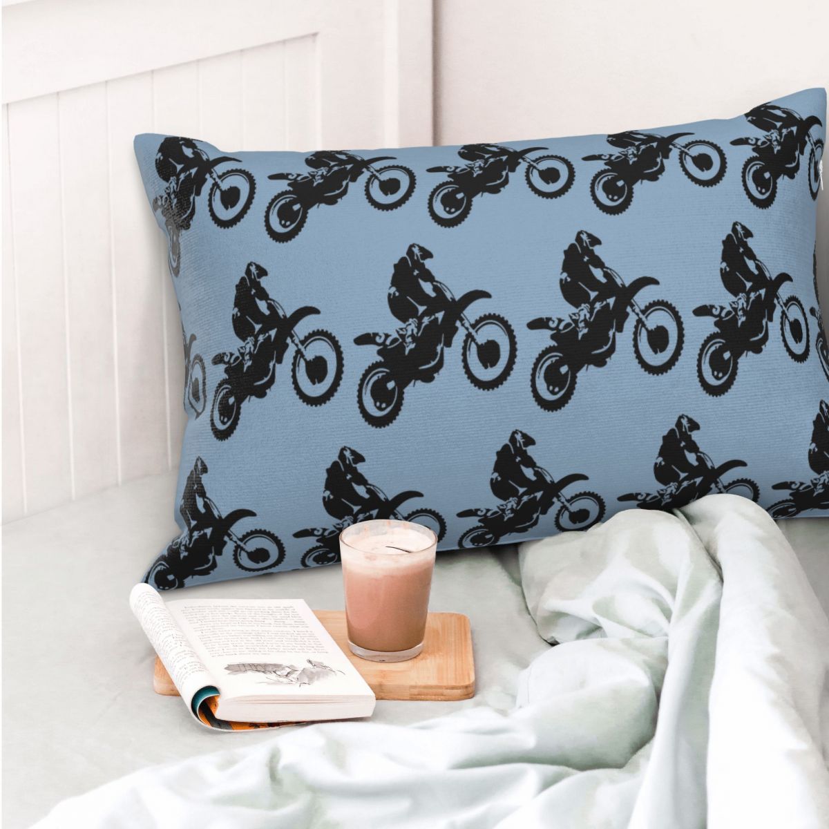 โมโต เอ็กซ์ ดีร์ทไบค์ โมโนโทน  - Home Decor Vector บทวิจารณ์และราคา