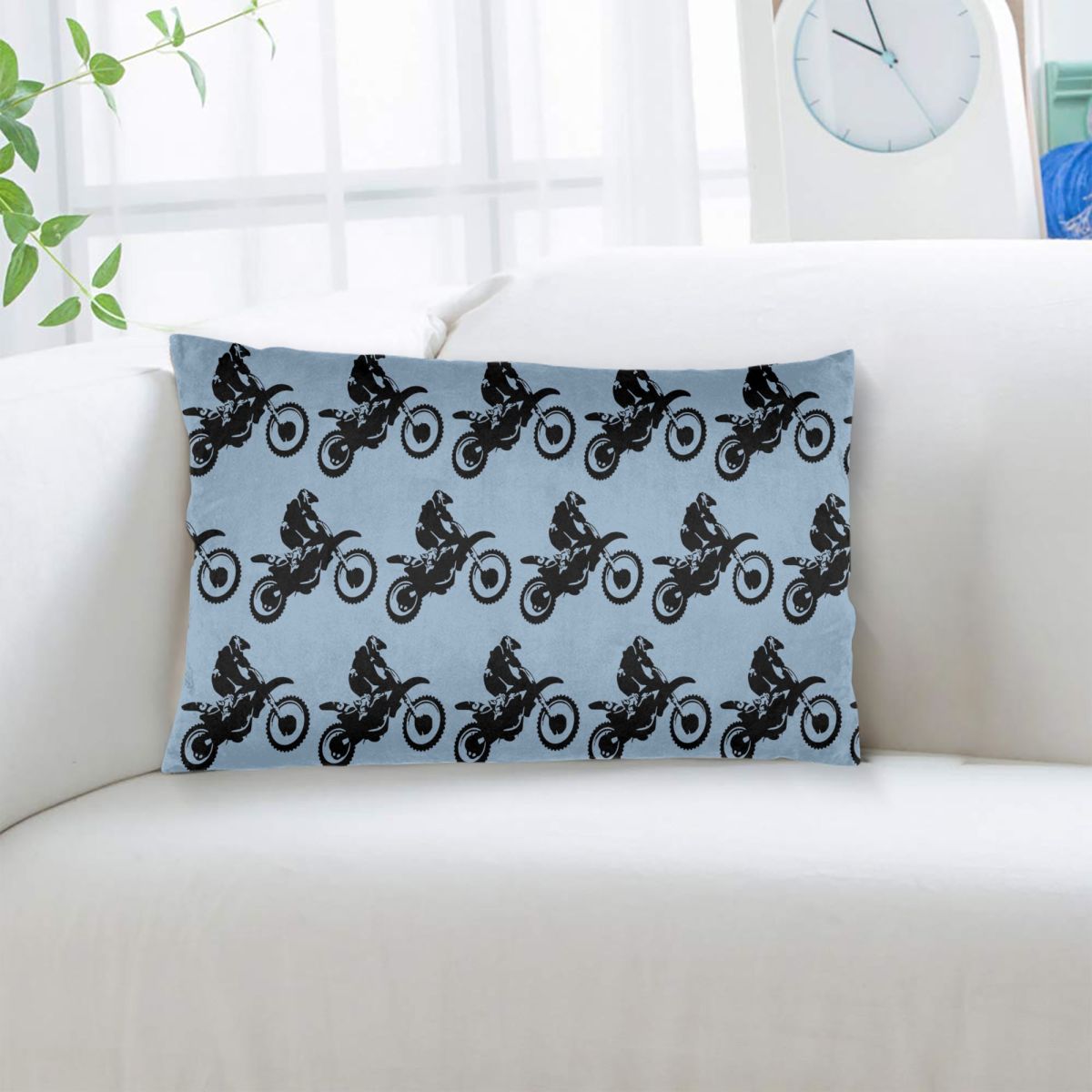 โมโต เอ็กซ์ ดีร์ทไบค์ โมโนโทน  - Home Decor Vector บทวิจารณ์และราคา
