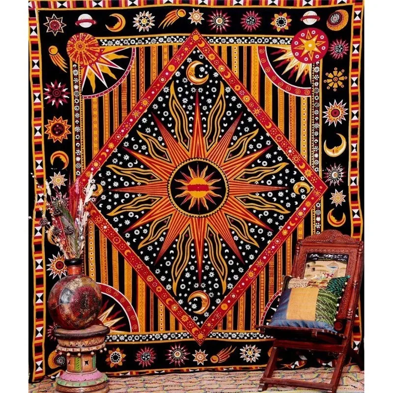 พรมทอแขวนผนังสไตล์ฮิปปี้สำหรับ - Home Decor Under 100 บทวิจารณ์และราคา