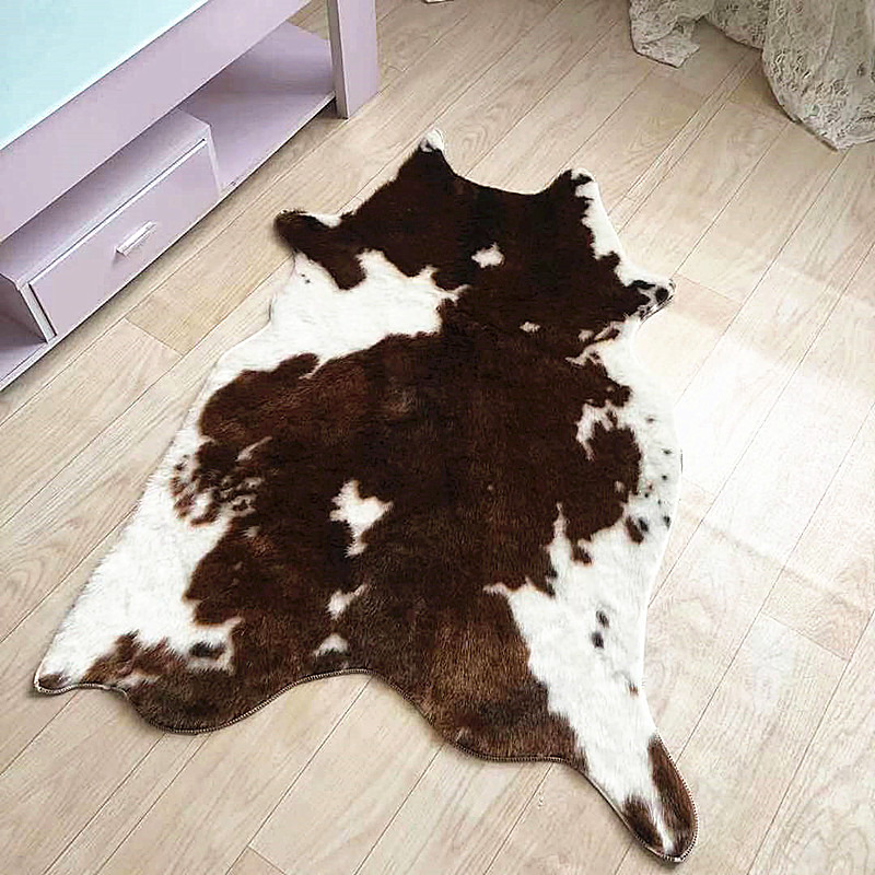 พรมพิมพ์ลายเสือ, พรมพิมพ์ลายเส - Cowhide Rug Faux บทวิจารณ์และราคา