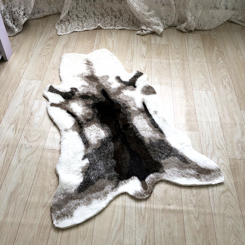 พรมพิมพ์ลายเสือ, พรมพิมพ์ลายเส - Cowhide Rug Faux บทวิจารณ์และราคา