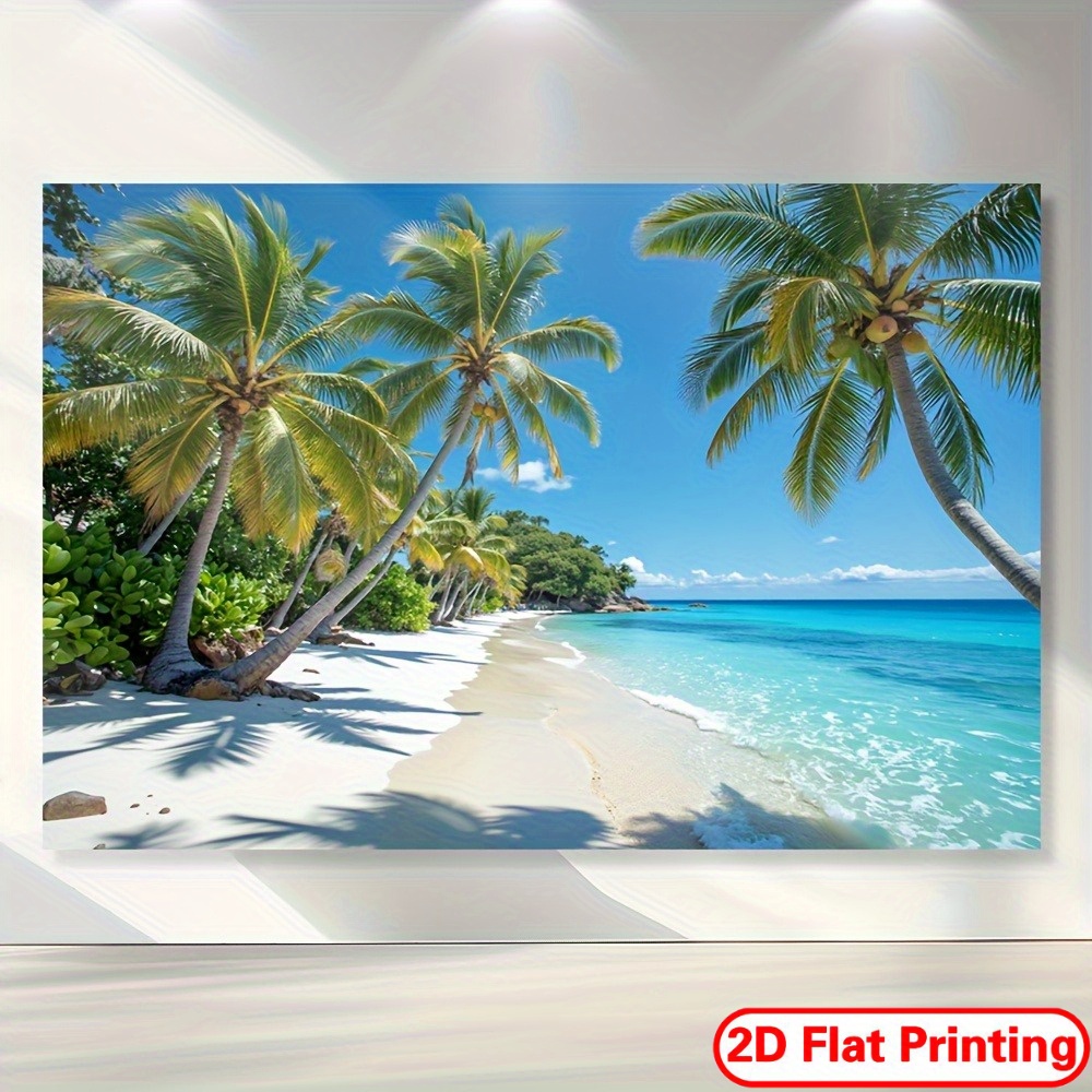 พรมชายหาดเขตร้อนแขวนผนังตกแต่ง - Home Decor Under 100 บทวิจารณ์และราคา