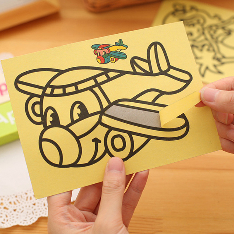 10pcs DIY ภาพวาดทรายชุดของเล่น - Sand Art Picture บทวิจารณ์และราคา