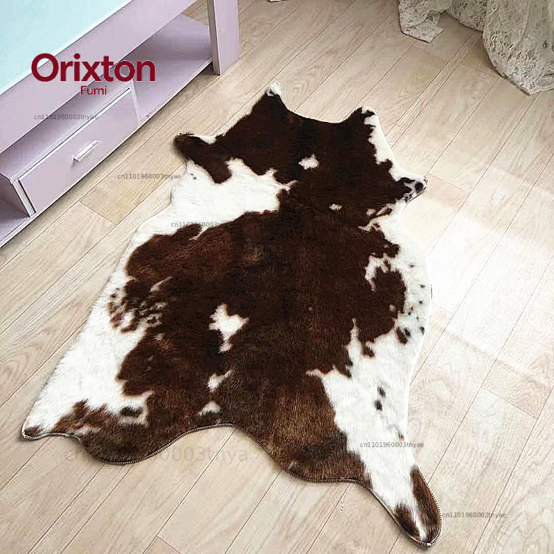 พรมลายเสือ ลายวัว ลายเสือดาว ห - Cowhide Rug Faux บทวิจารณ์และราคา