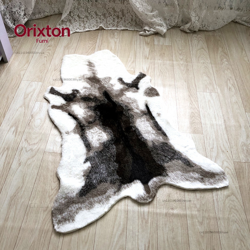 พรมลายเสือ ลายวัว ลายเสือดาว ห - Cowhide Rug Faux บทวิจารณ์และราคา