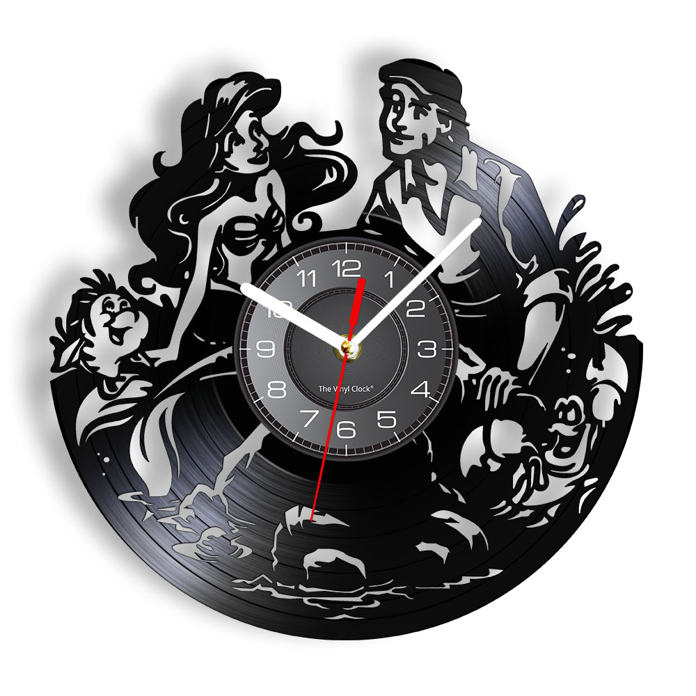 เจ้าหญิงเงือกเจ้าชาย นาฬิกาแขว - Home Decor Under 300 บทวิจารณ์และราคา