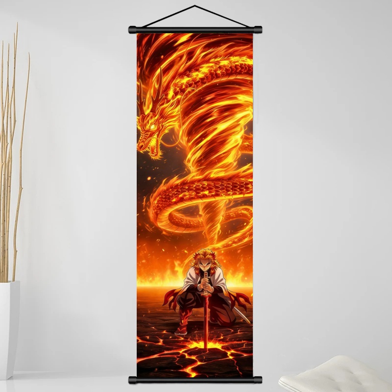 ผ้าพิมพ์ลายอนิเมะ Demon Slayer - Home Decor Fabric บทวิจารณ์และราคา