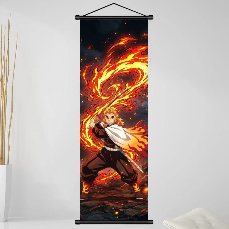 ผ้าพิมพ์ลายอนิเมะ Demon Slayer - Home Decor Fabric บทวิจารณ์และราคา