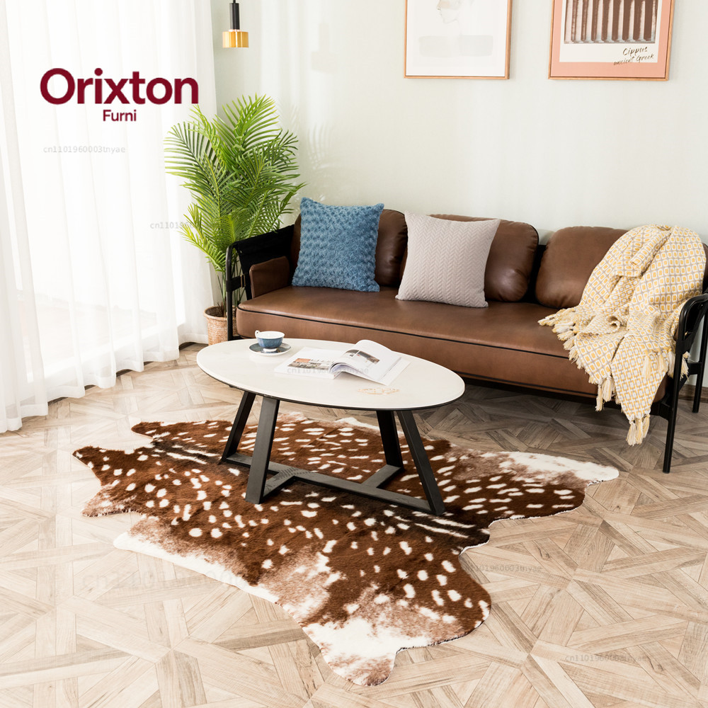 พรมลายหนังกวางเทียม แฟชั่นสุดฮ - Cowhide Rug Faux บทวิจารณ์และราคา