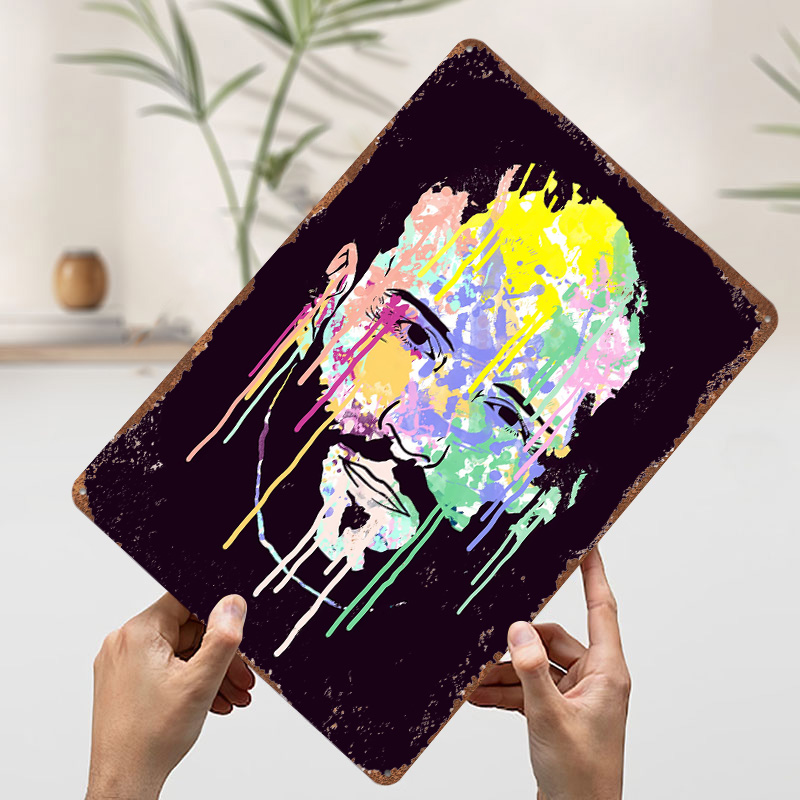 ป้ายโลหะตกแต่งผนังแบบ 3 มิติ ล - Home Decor Vector บทวิจารณ์และราคา