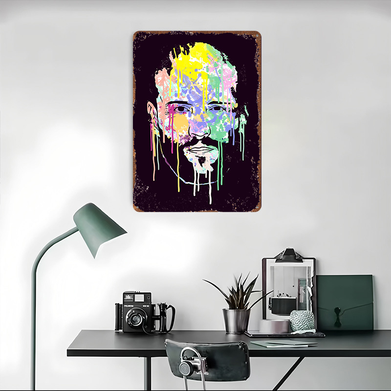 ป้ายโลหะตกแต่งผนังแบบ 3 มิติ ล - Home Decor Vector บทวิจารณ์และราคา