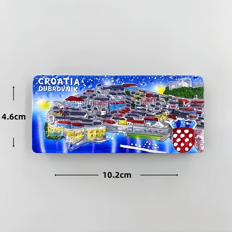 ชุดแม่เหล็กติดตู้เย็นเรซิ่น 3  - Home Decor Zagreb บทวิจารณ์และราคา
