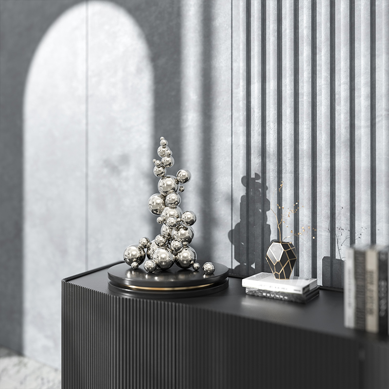 งานประติมากรรมศิลปะนามธรรมสมัย - Home Decor Za บทวิจารณ์และราคา