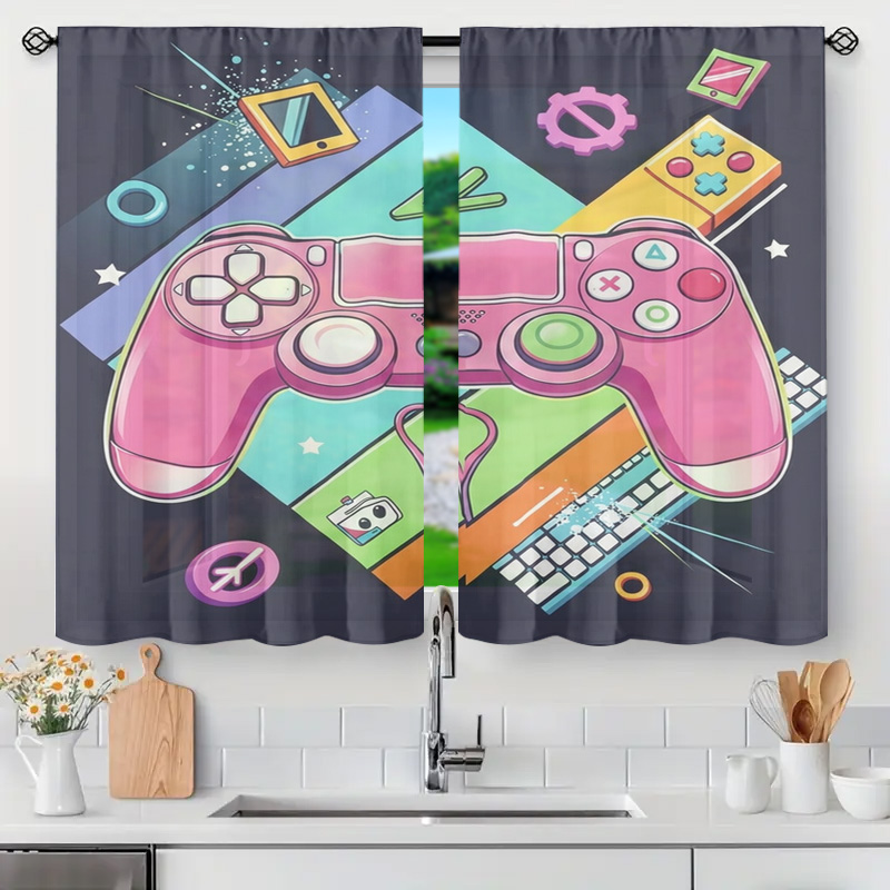 ม่านตกแต่งห้องเกมเมอร์ ลายคอนโ - Home Decor Youtube Videos บทวิจารณ์และราคา