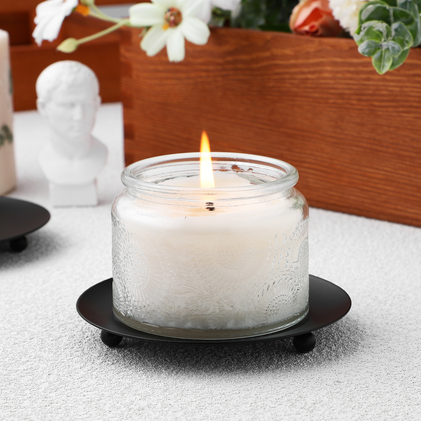 ที่วางเหล็ก 4 ชิ้น แบบมินิมอล  - Home Decor Shop บทวิจารณ์และราคา