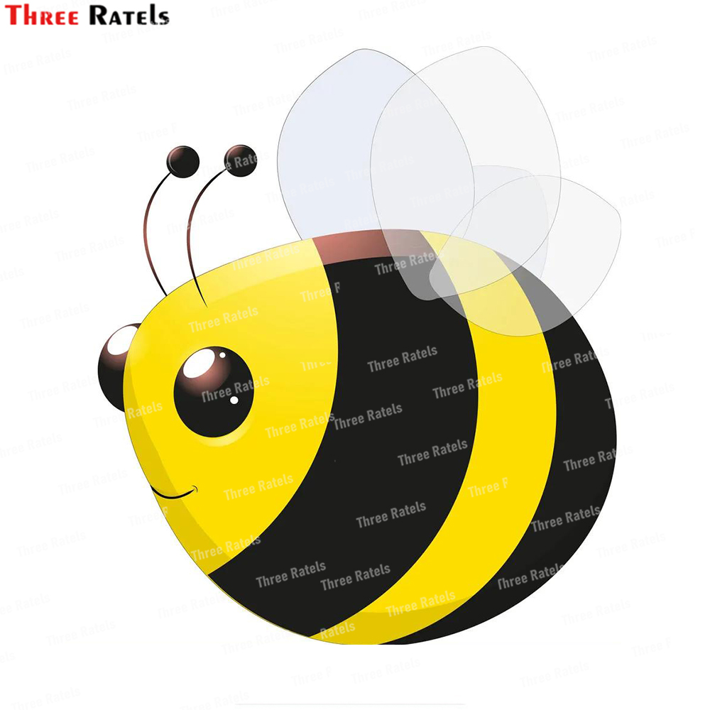 สามRatels L13 สวยน่ารักBeeเวกเ - Home Decor Vector บทวิจารณ์และราคา