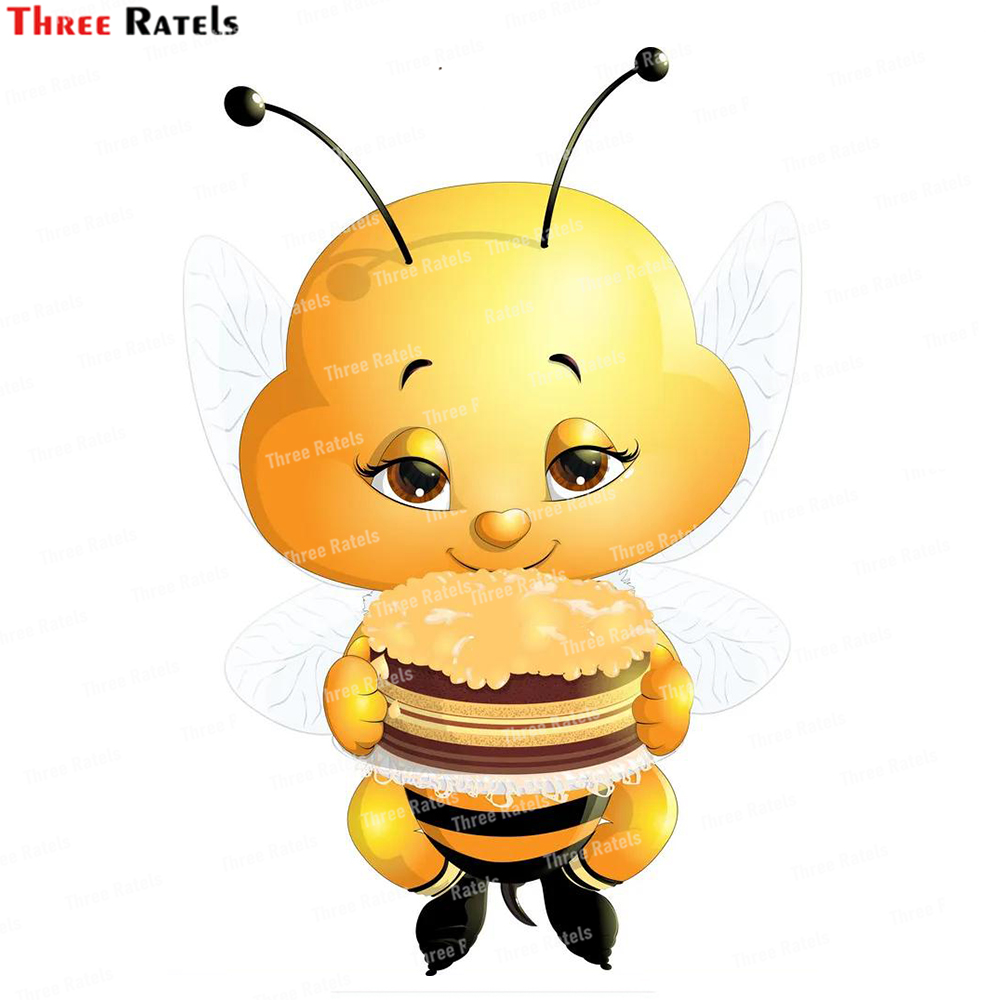 สามRatels L13 สวยน่ารักBeeเวกเ - Home Decor Vector บทวิจารณ์และราคา