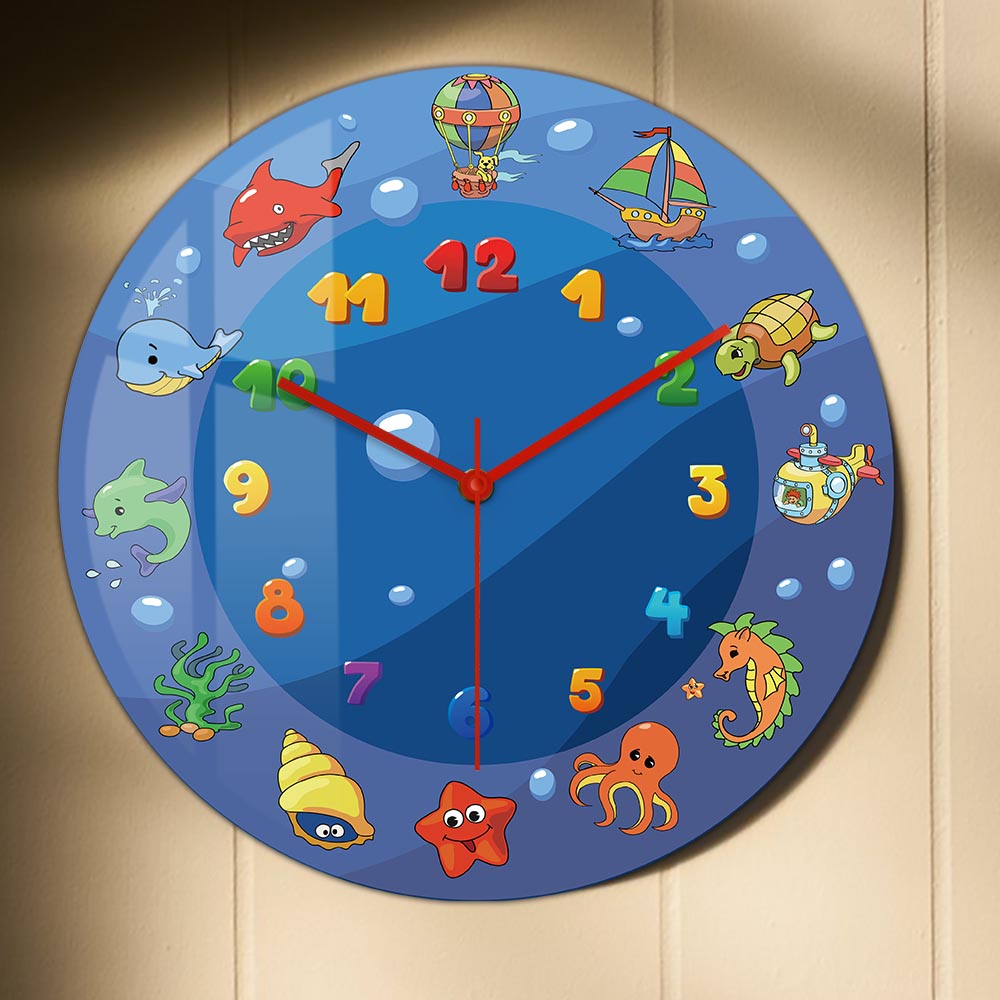 นาฬิกาแขวนผนังลายการ์ตูนสัตว์ท - Home Decor Under 300 บทวิจารณ์และราคา