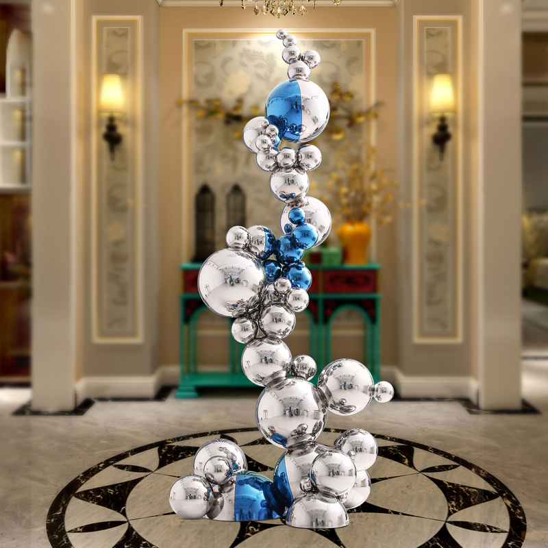 ประติมากรรมโลหะสแตนเลสสตีลลายห - Home Decor Za บทวิจารณ์และราคา