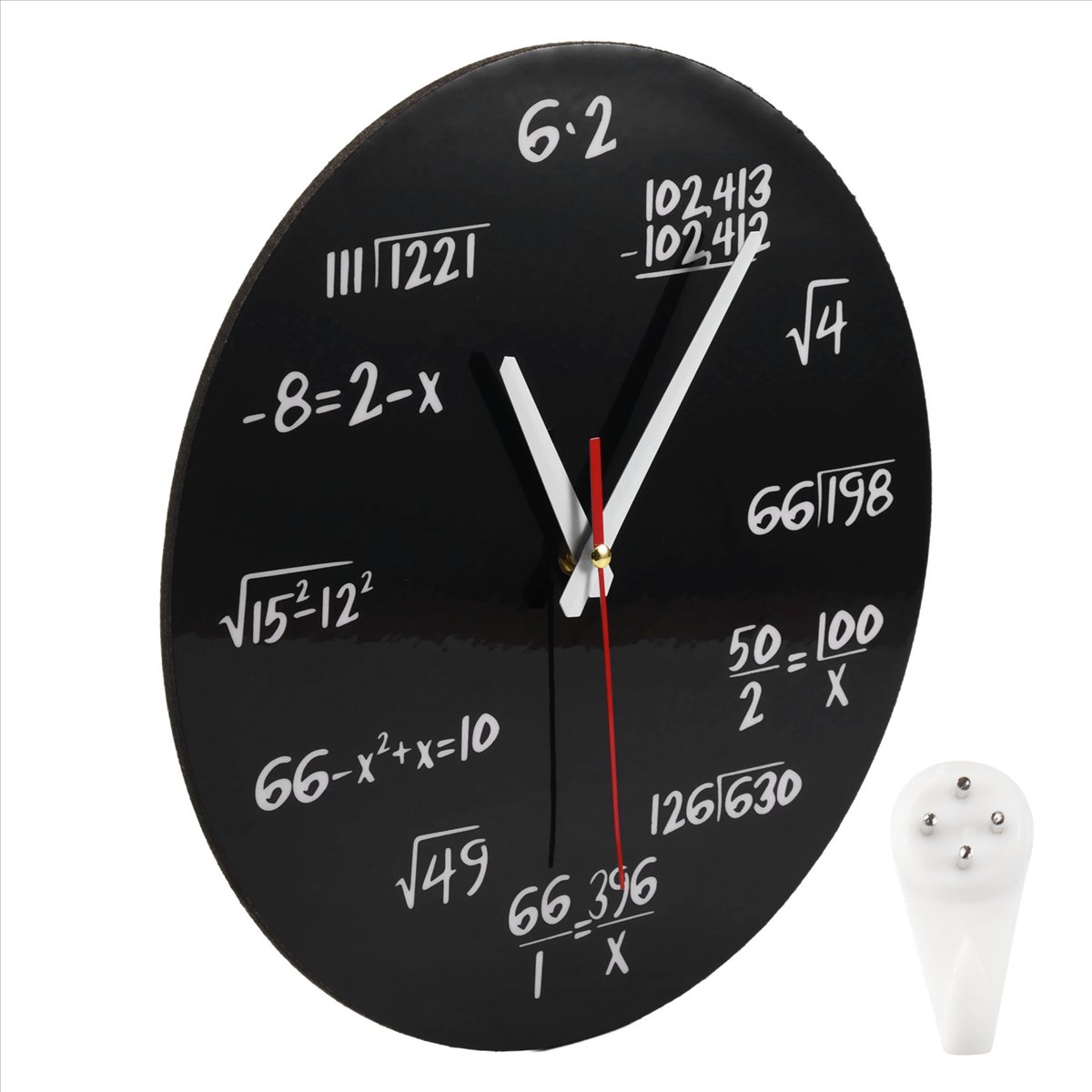 นาฬิกาแขวนผนังลายสูตรคณิตศาสตร - Home Decor Quiz บทวิจารณ์และราคา