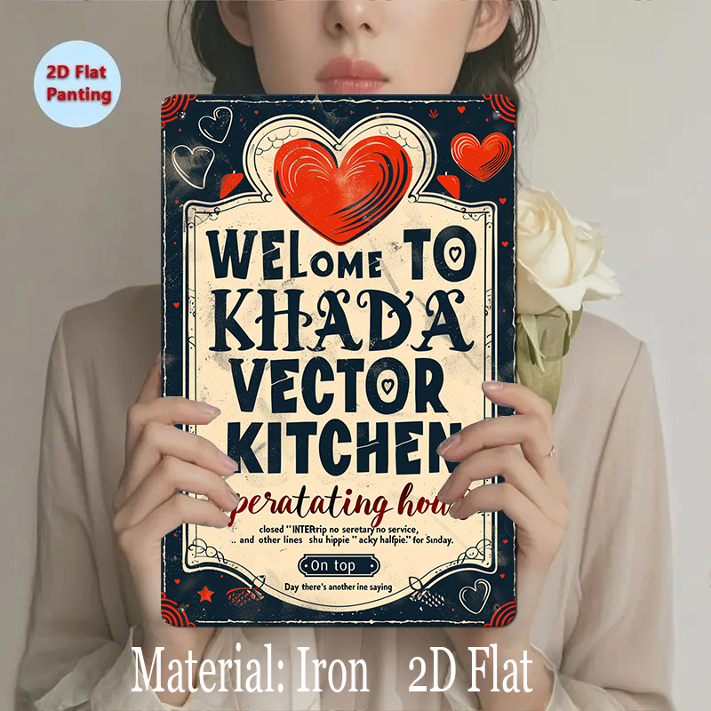 ป้ายโลหะเหล็กสไตล์วินเทจธีมควา - Home Decor Vector บทวิจารณ์และราคา