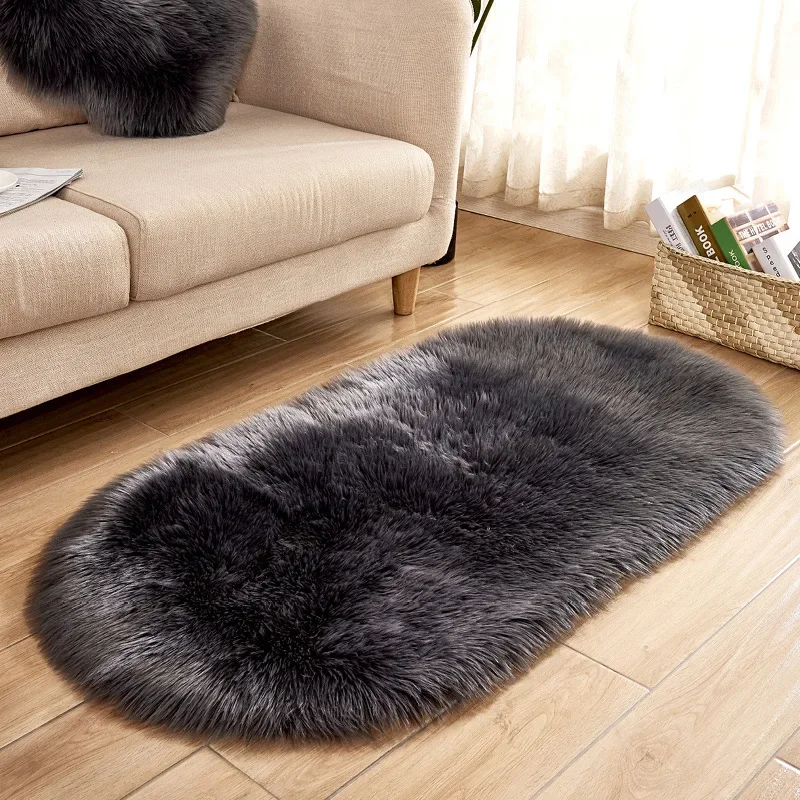 Luxury Faux FUR พรมขนาดใหญ่ So - Cowhide Rug Faux บทวิจารณ์และราคา