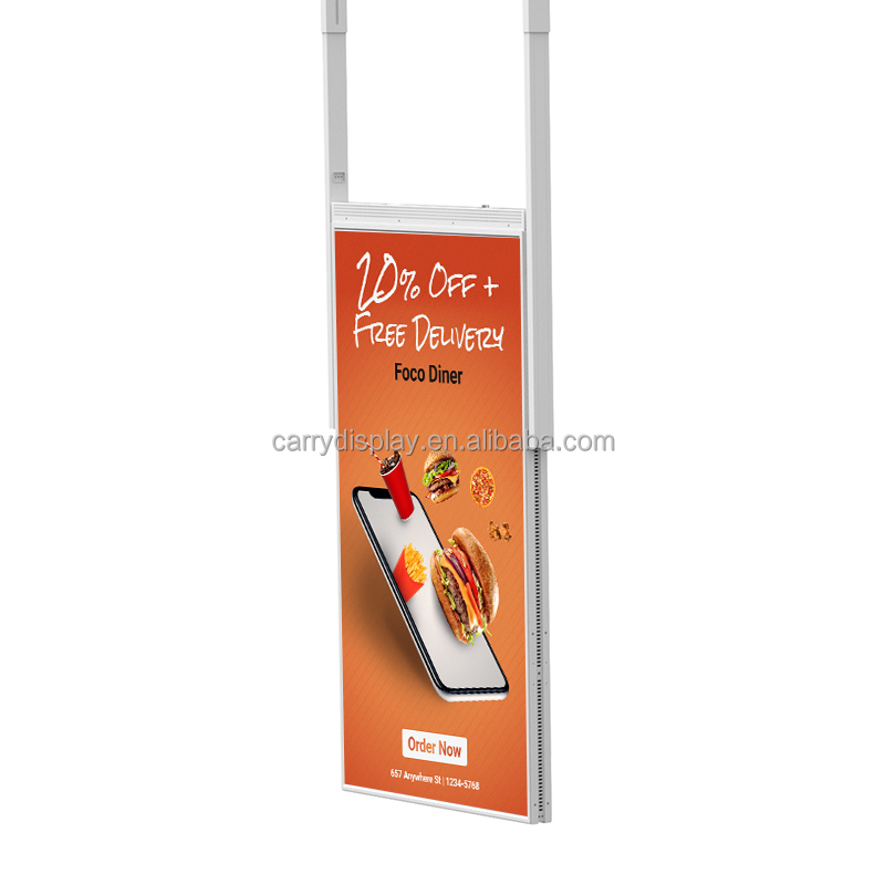 จอแสดงผลดิจิตอลโฆษณาแบบแขวนสำห - Home Decor Shop บทวิจารณ์และราคา